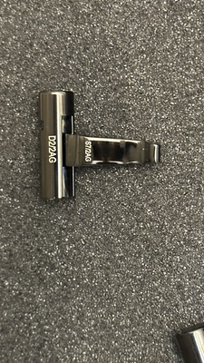 Only Knurled D2 Cam/S7 Lever Black PVD