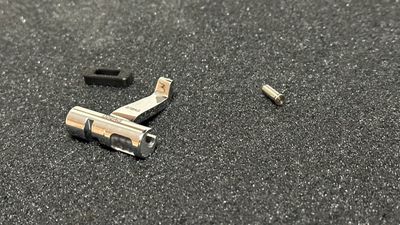 Only Knurled D2 Cam/S7 Lever Silver PVD