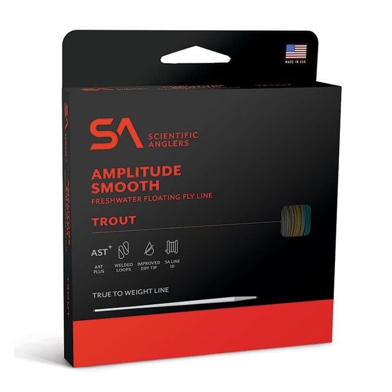Scientific Anglers Amplitude Smooth Trout Fly Line – WF5F