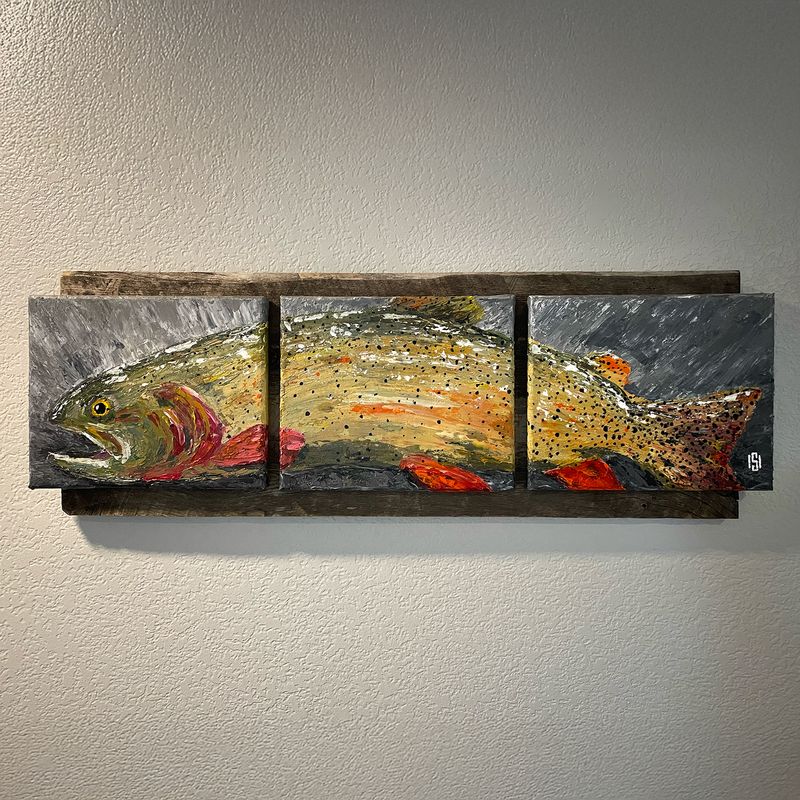 Snake River Cutthroat on Barnwood – 2024