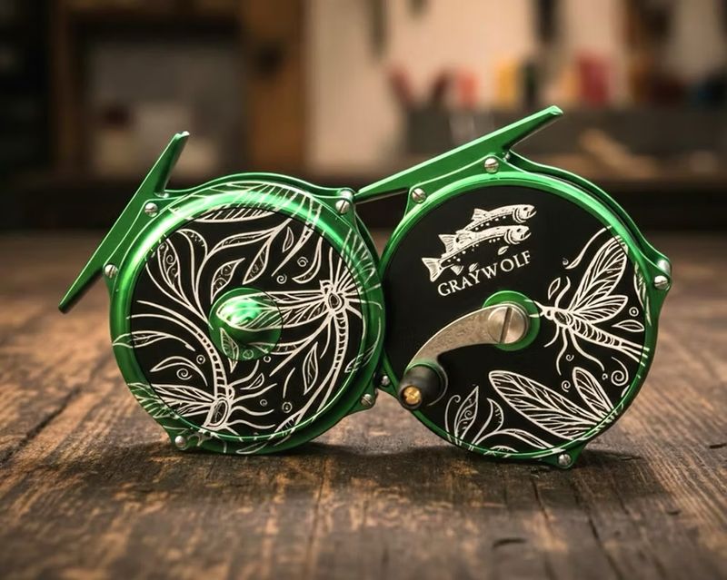 Graywolf Mayfly Etched Model 2 (4-7 weight)