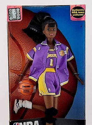 NBA Barbie doll  Los Angeles Lakers