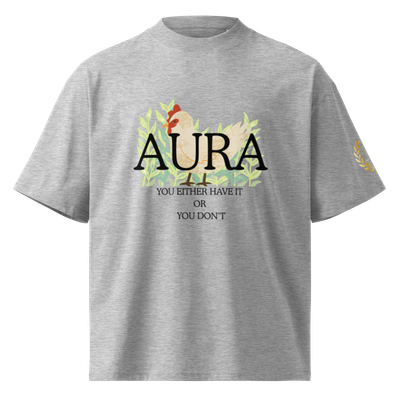 Aura oversized high neck t-shirt (Adult)
