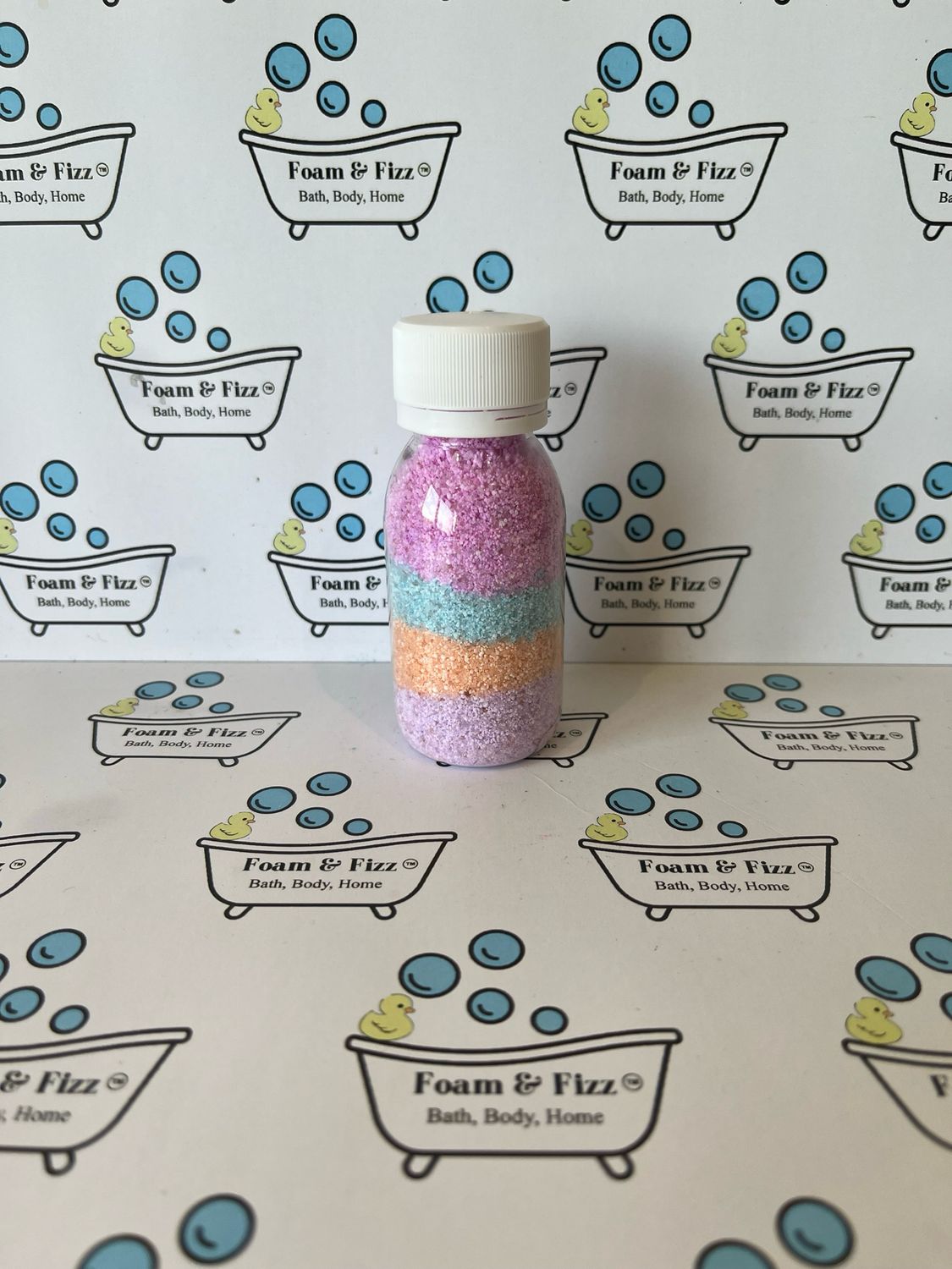 Relaxing Bath Salt Shot- rainbow Kiss
