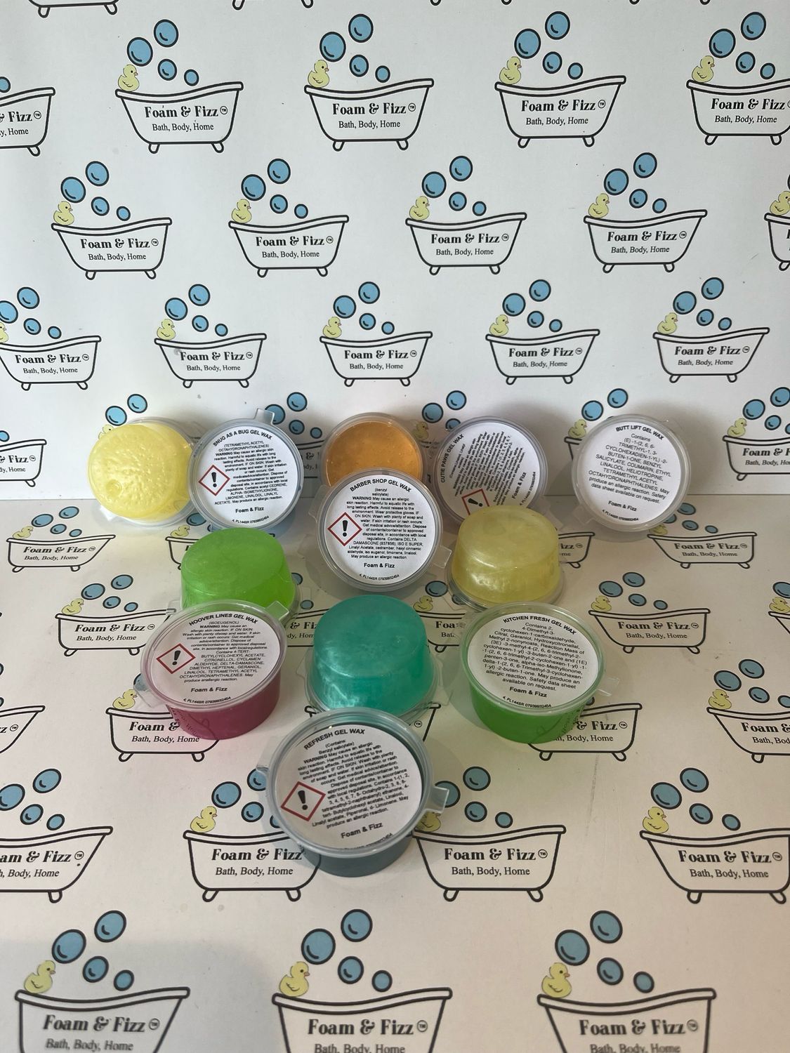 Gel Wax Sample Box