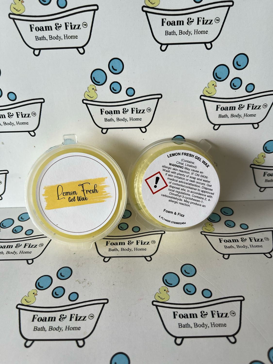 2oz Gel Wax - Lemon Fresh