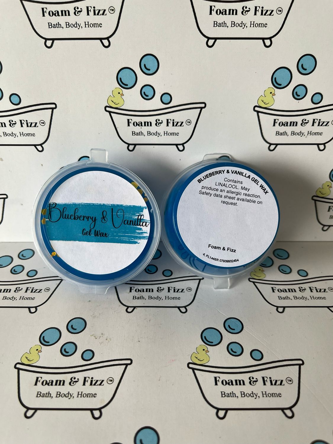 2oz Gel Wax - Blueberry &amp; Vanilla
