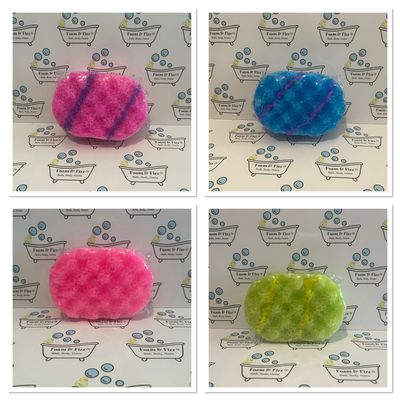 Mini Soap Infused Sponges