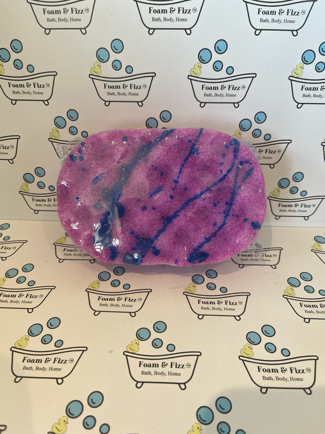 Purple Rain Soap Infused Sponge