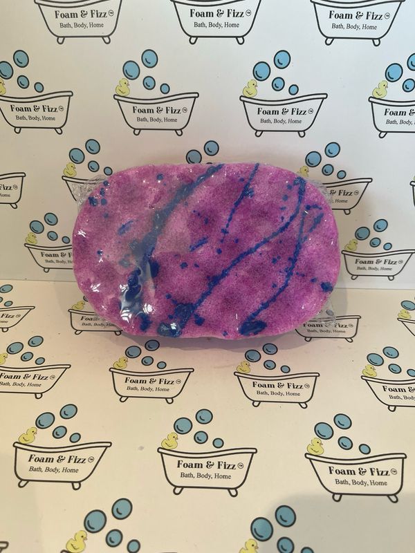 Purple Rain Soap Infused Sponge
