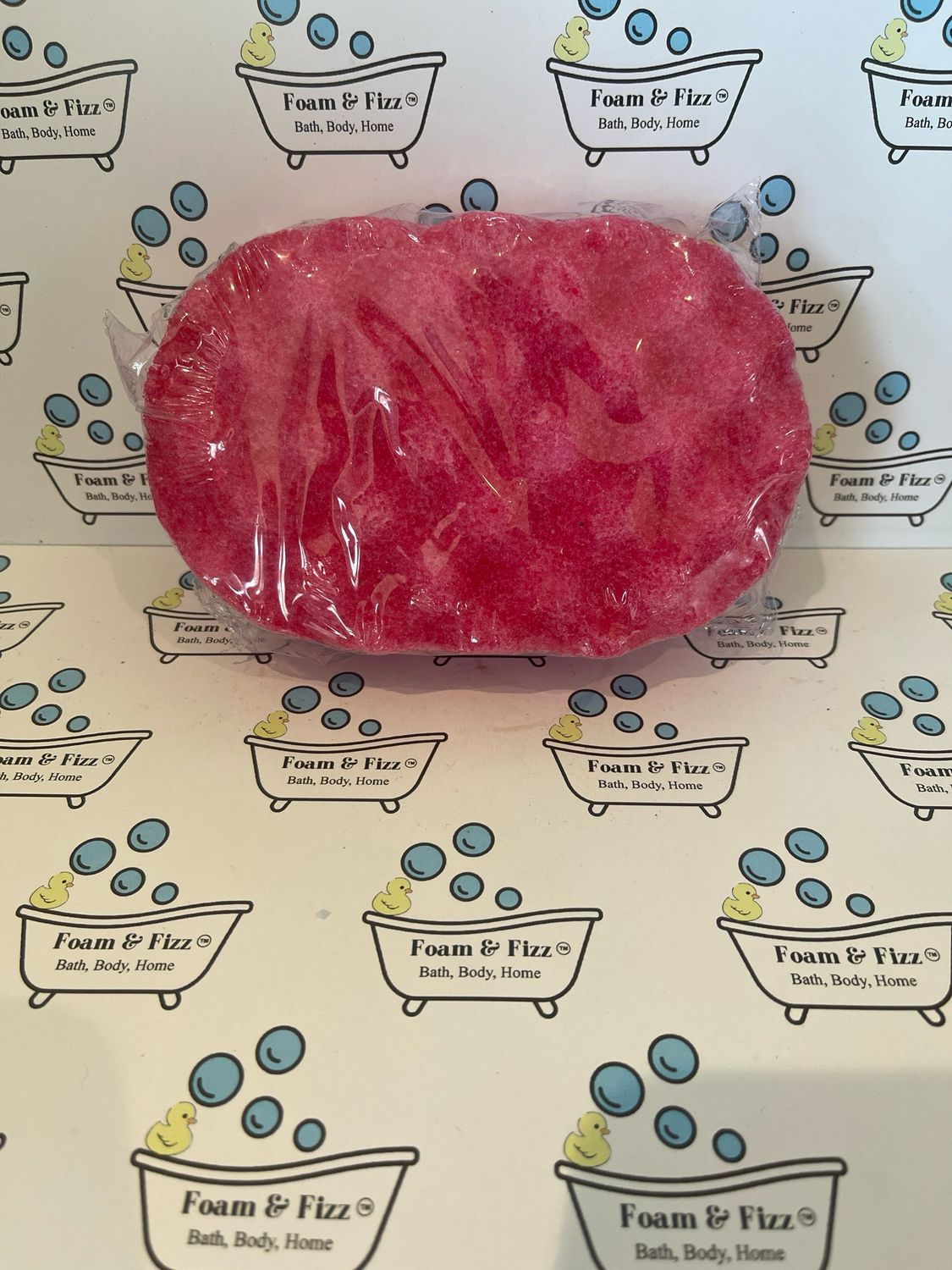 Strawberry Soap Infused Sponge