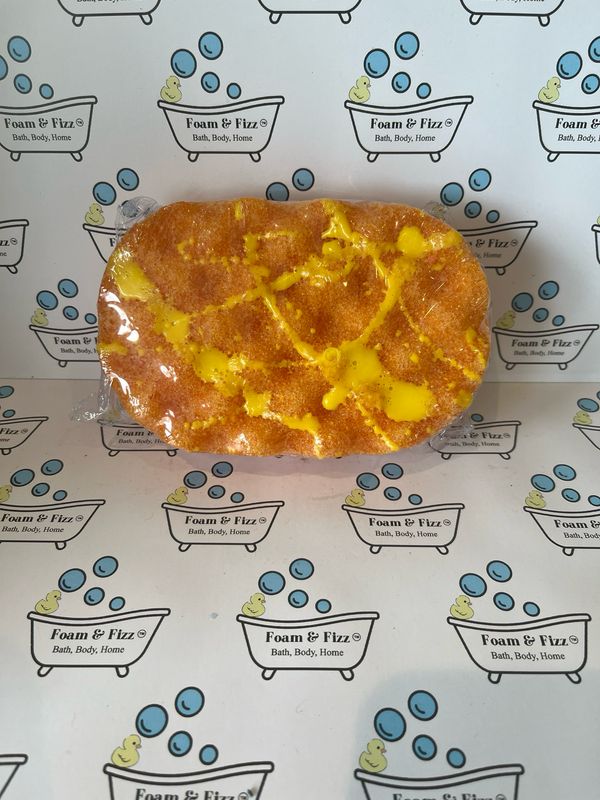 Thai lime &amp; Mango Soap Infused Sponge