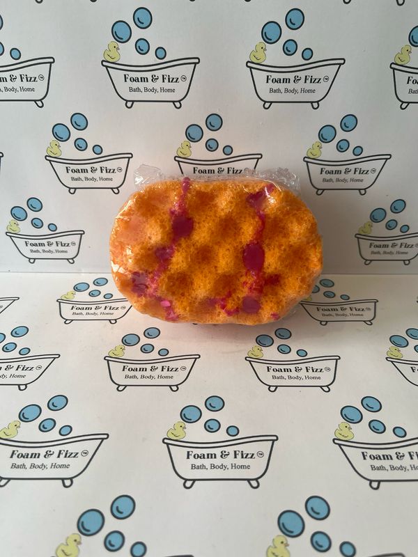 Rainbow Kiss Mini Soap Infused Sponge