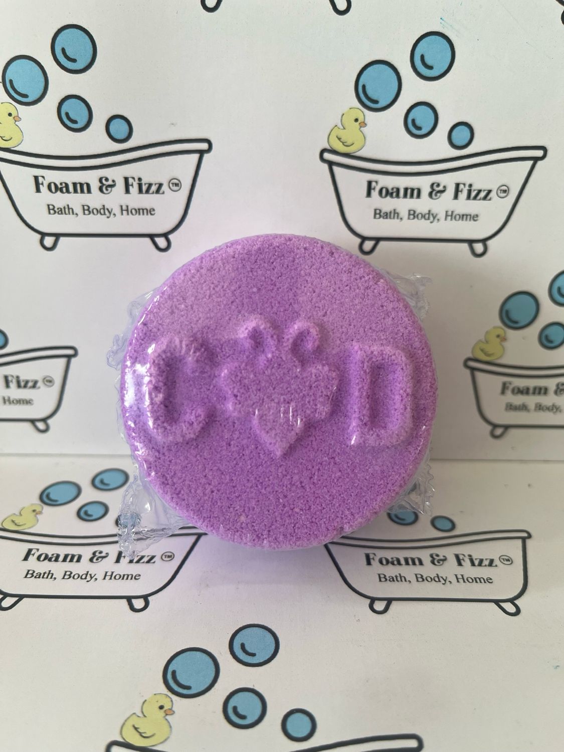 Relaxing Bath Bomb Purple Rain