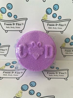 Relaxing Bath Bomb Purple Rain
