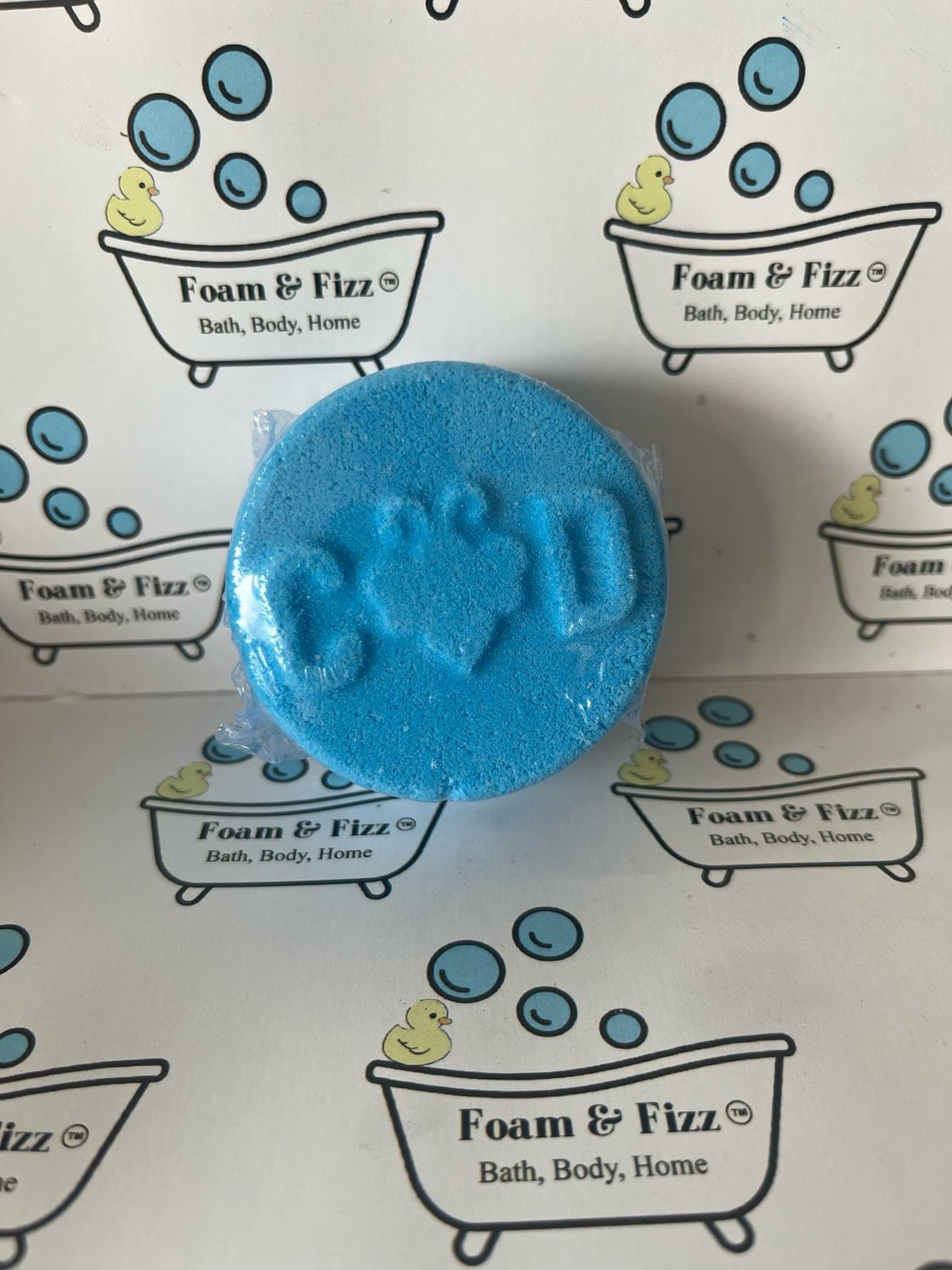 Relaxing Bath Bomb Blue raspberry