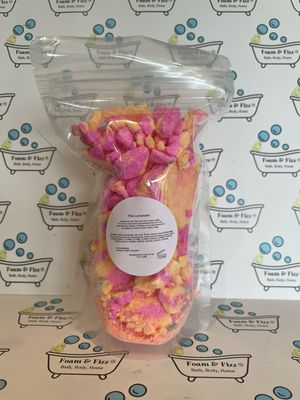 Pink lemonade Bath Rocks