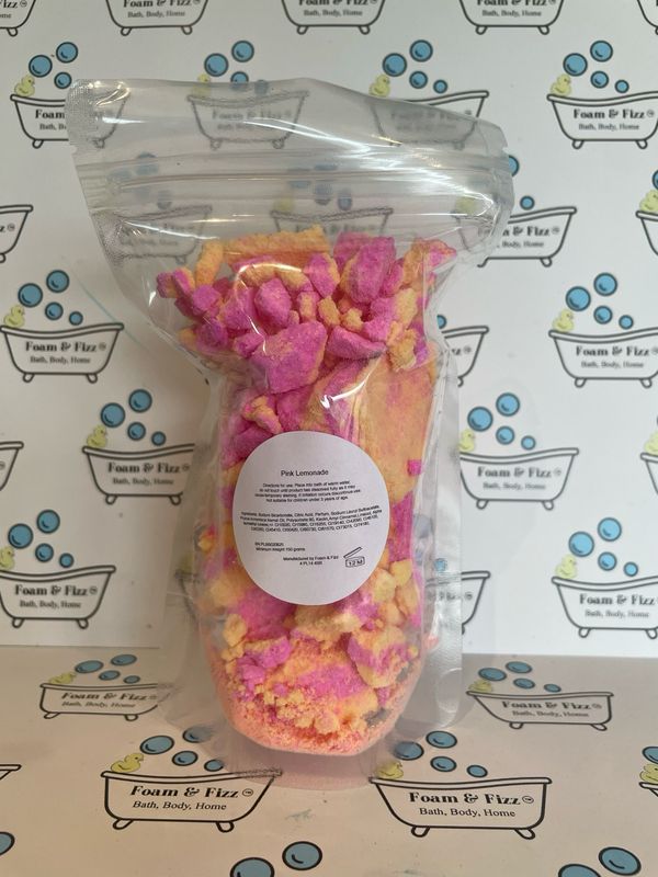 Pink lemonade Bath Rocks