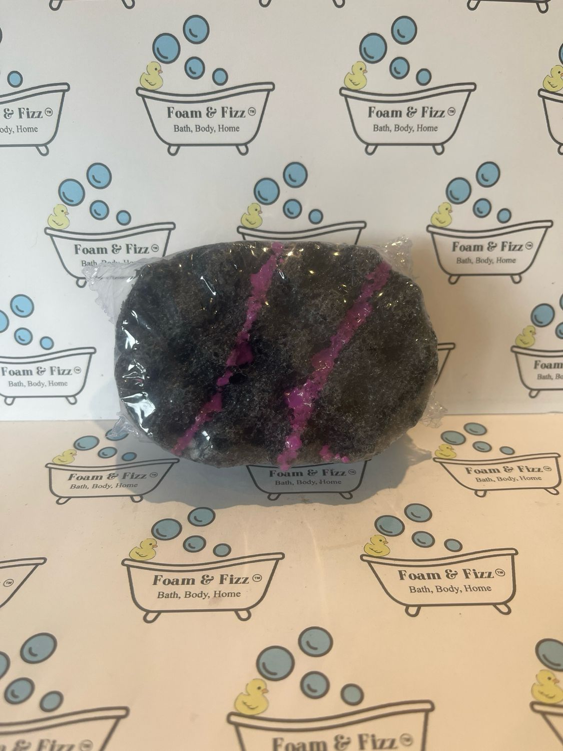 Black Plum &amp; Rhubarb Mini Soap Infused Sponge