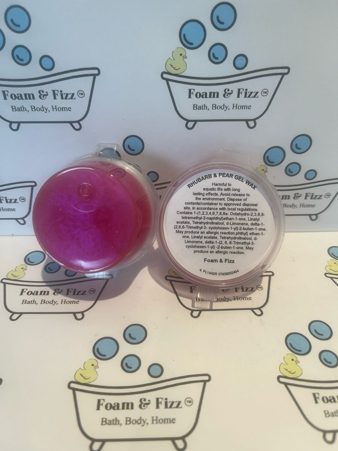 1oz Gel Wax - Rhubarb &amp; Pear