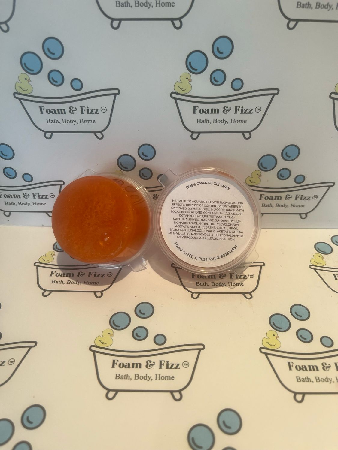 1oz Gel Wax - Boss Orange