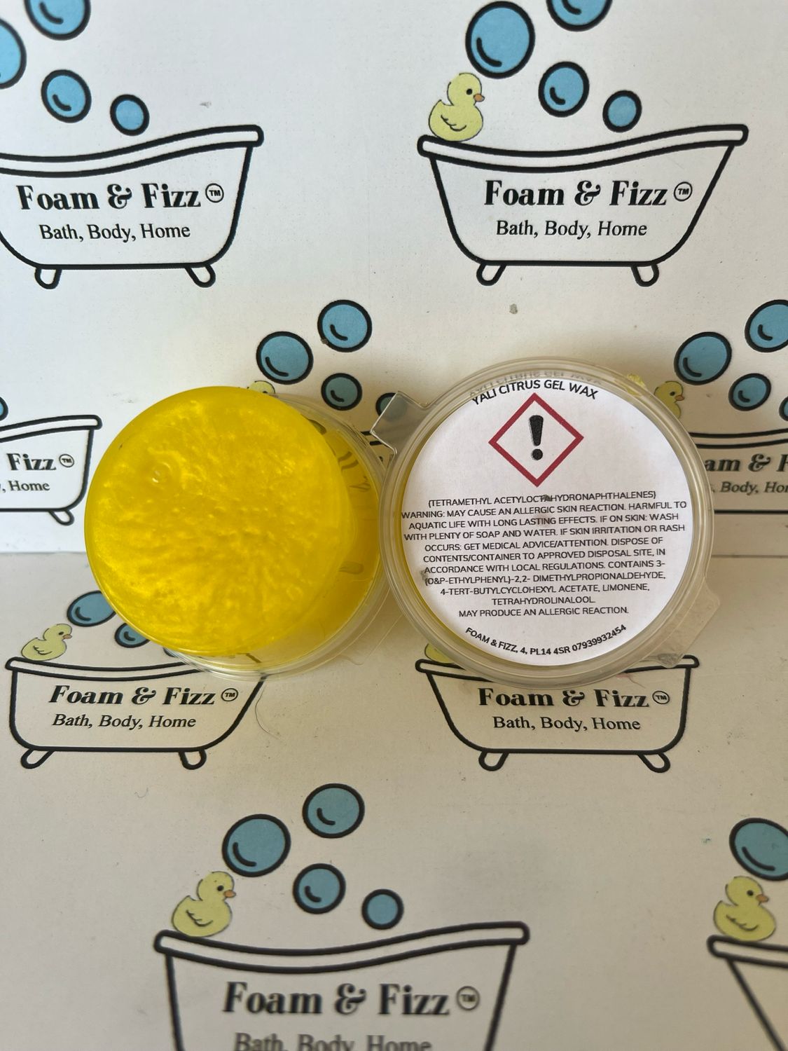 1oz Gel Wax - Yali Citrus