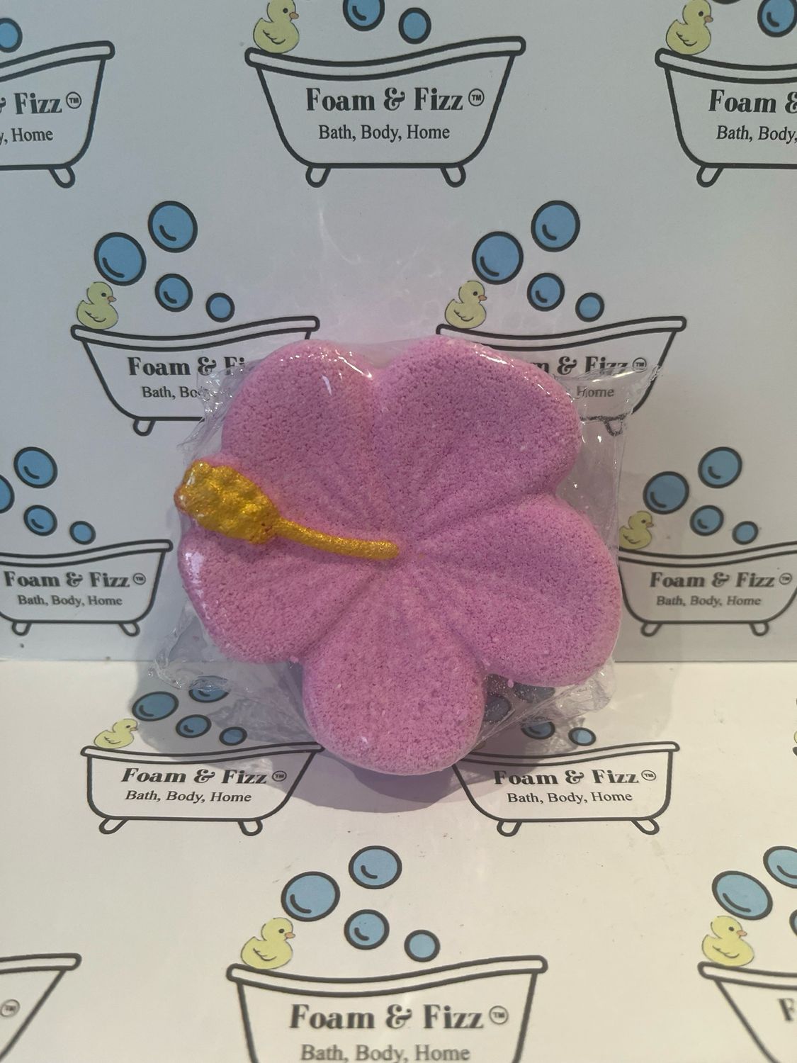Hibiscus Flower Bath Bomb