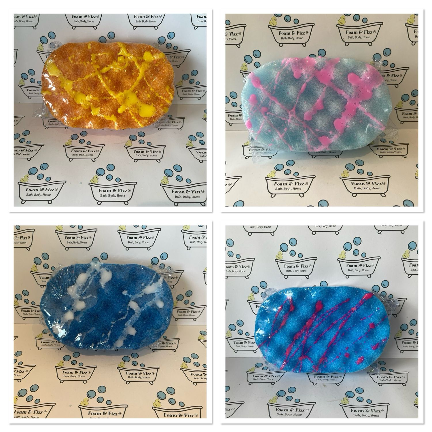 Soap Infused Sponge Bundle
