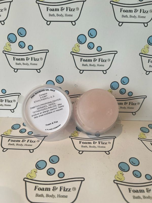 1oz Gel Wax - Pink Rhubarb