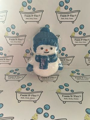 Snowman Bath Bomb - Blue