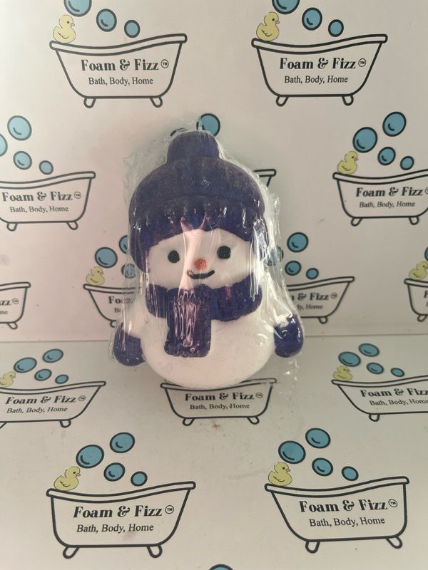 Snowman Bath Bomb - Purple