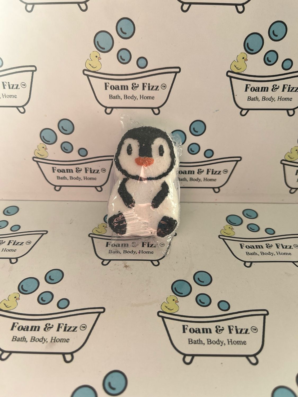 Mini Bath Bomb Penguin