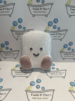 White Mallow Bath Bomb