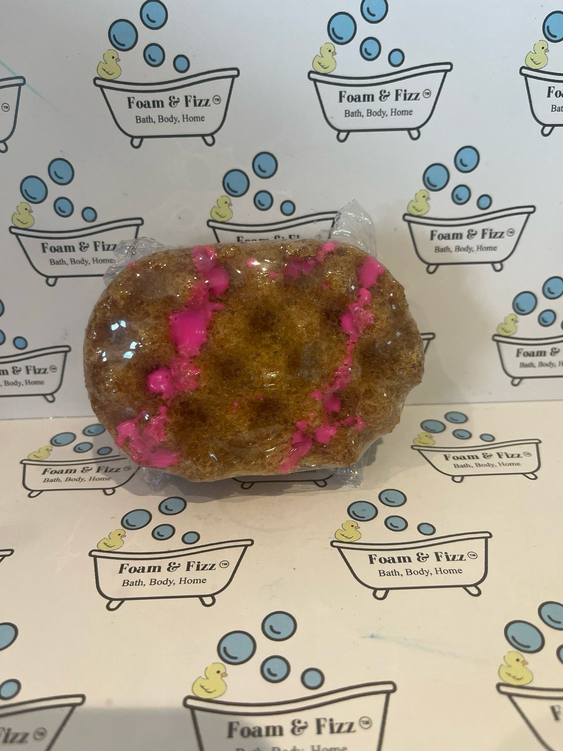 Vanilla Candy Rock Sugar Mini Soap Infused Sponge