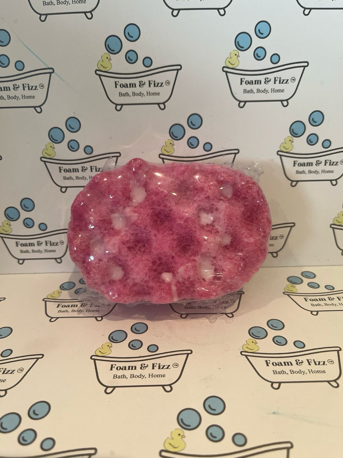 Marshmallow Boujee Mini Soap Infused Sponge