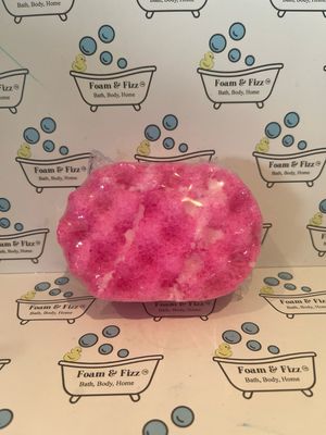 Sparkling Lychee Mini Soap Infused Sponge