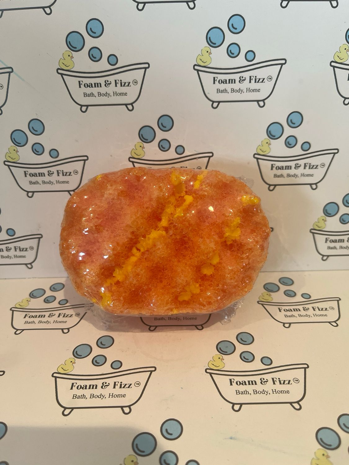 Citrus Mini Soap Infused Sponge