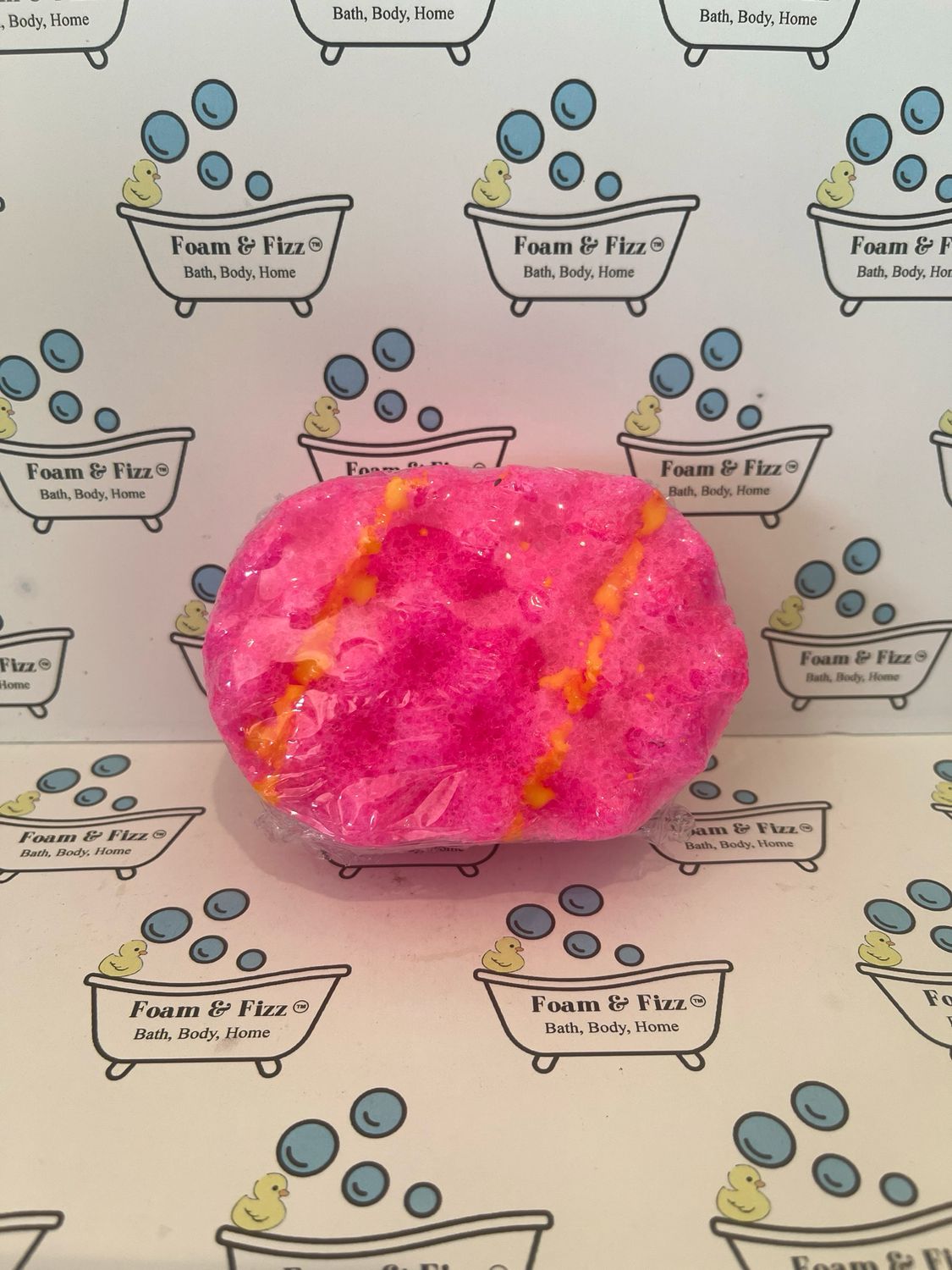 Pink Lemonade Mini Soap Infused Sponge