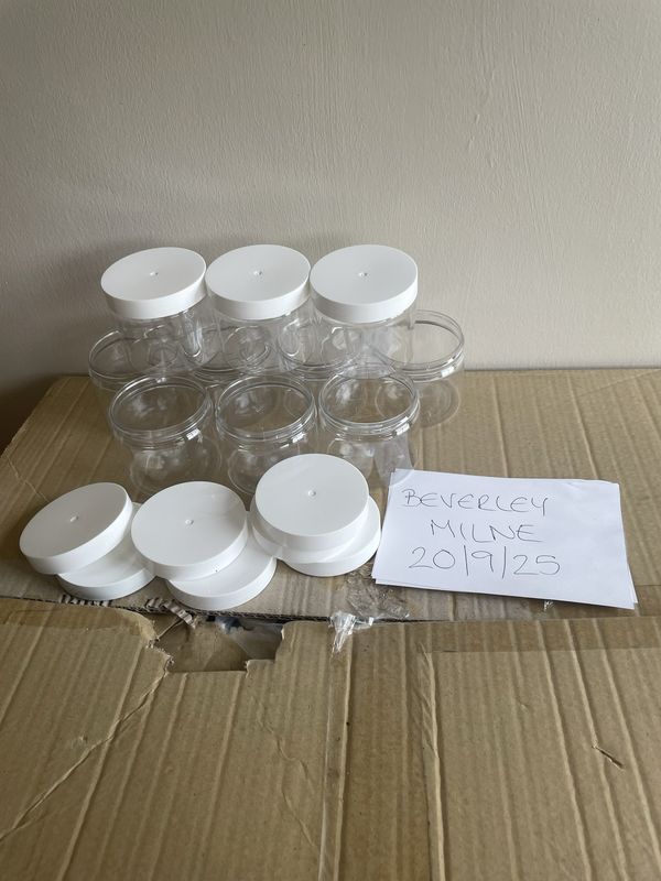 50ml PET Jars X 50