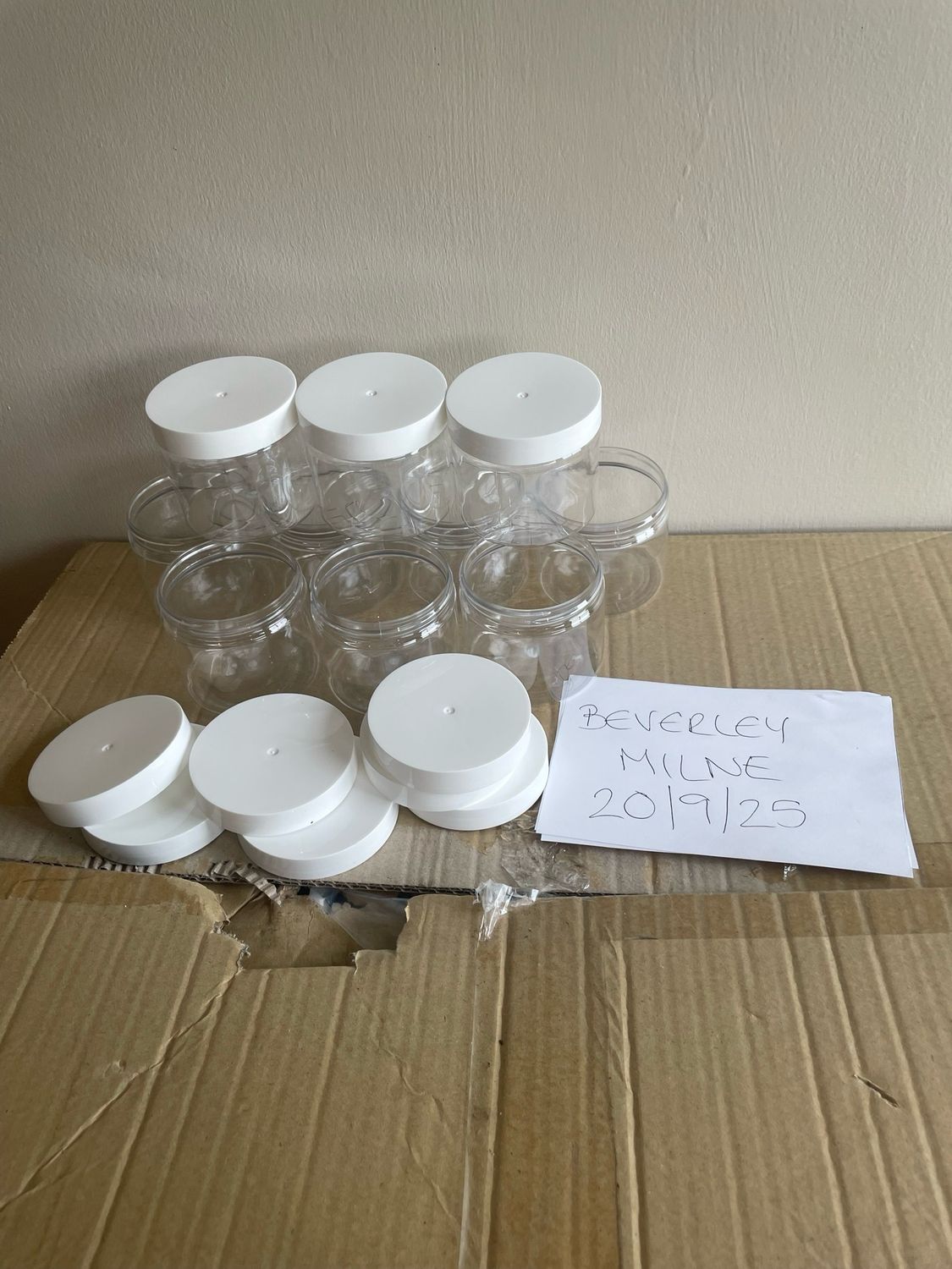 200ml PET Jars X 50