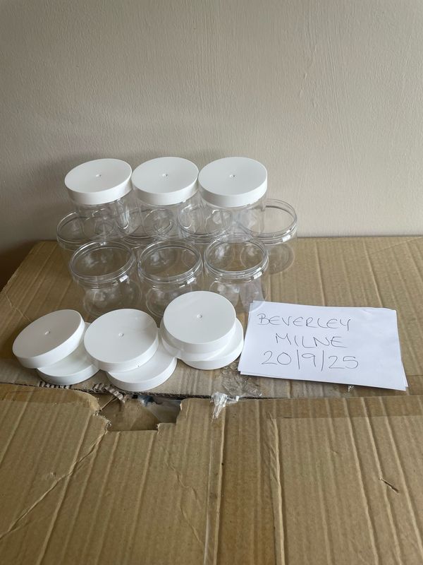 200ml PET Jars X 50