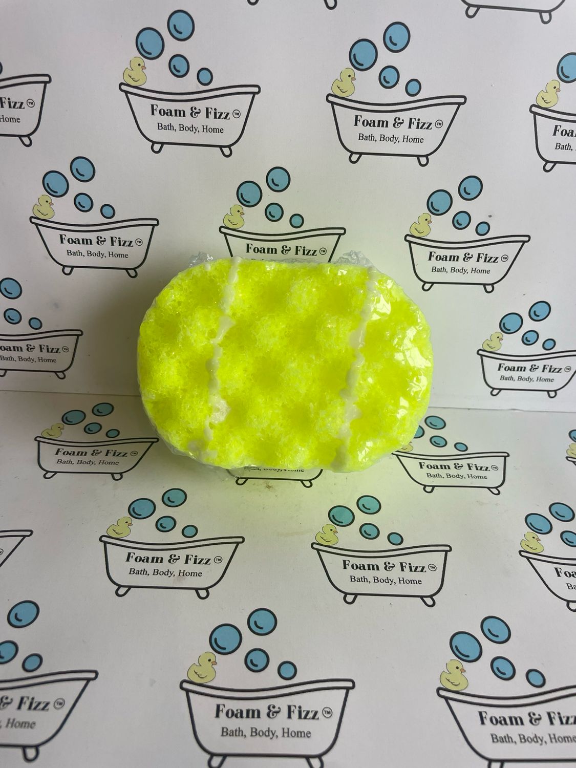 Daisy Chain Mini Soap Infused Sponge