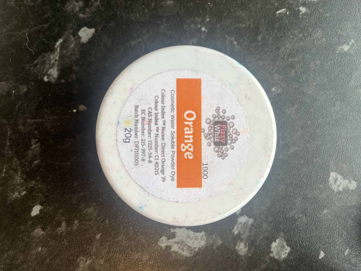 Fizzywhiz Watersoluble Orange