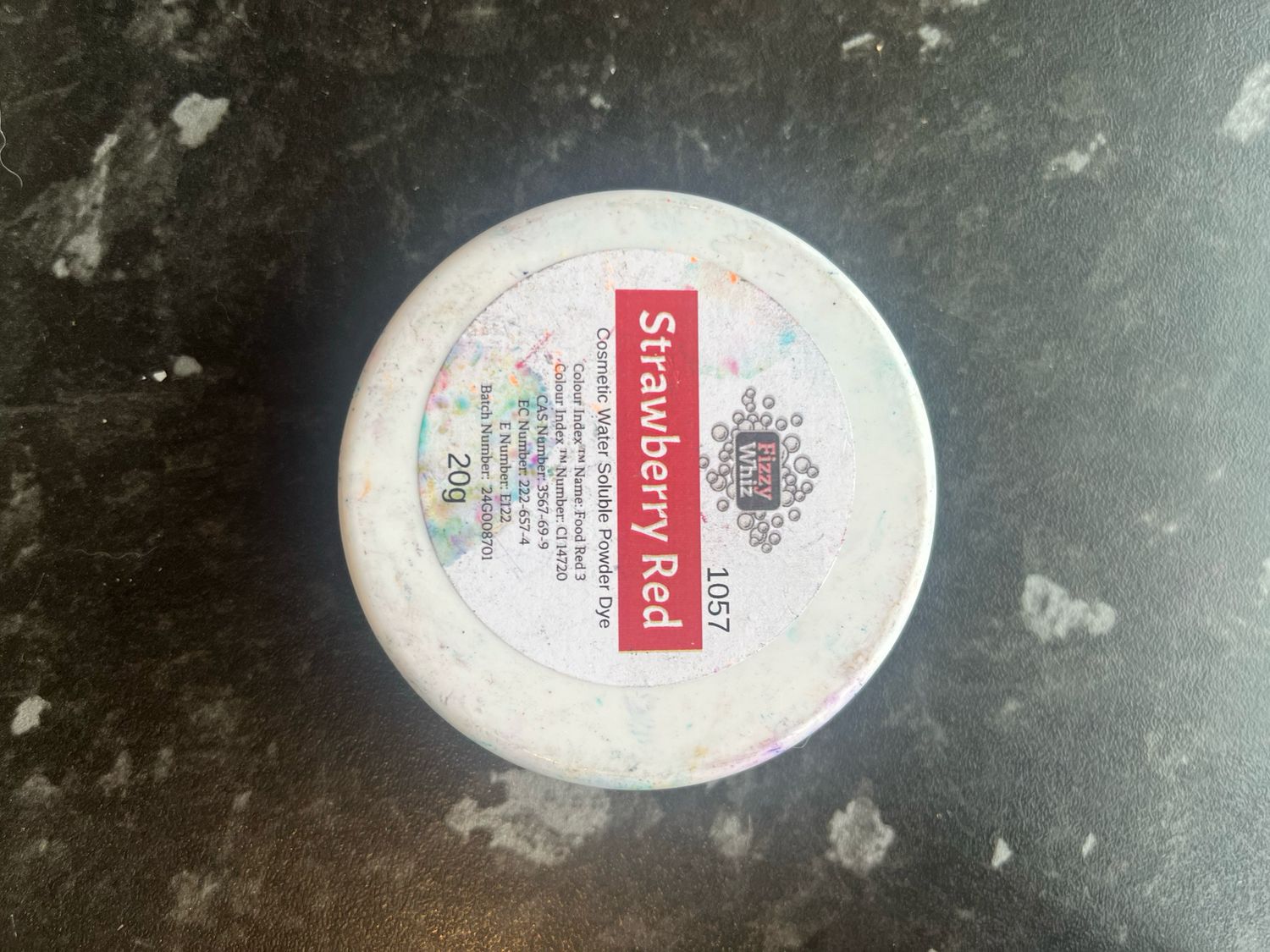 Fizzywhiz Watersoluble Strawberry Red
