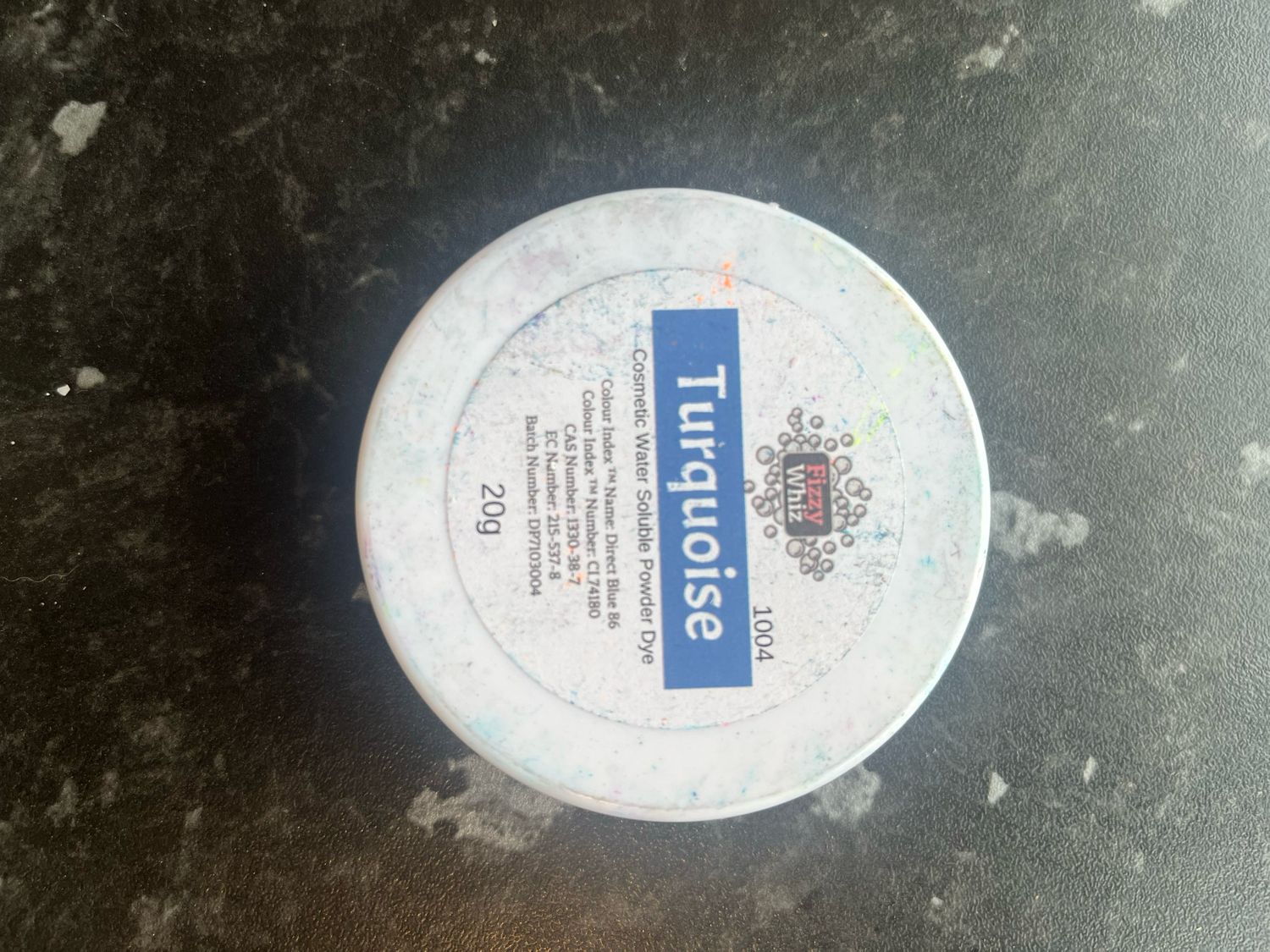 Fizzywhiz Watersoluble Turquoise