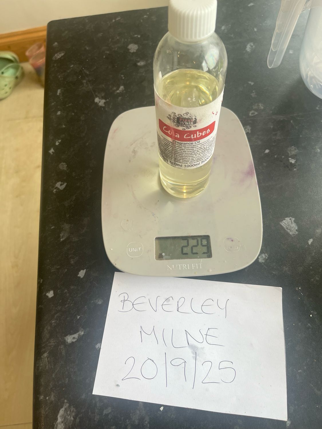 Fragrance Oil Cola cubes