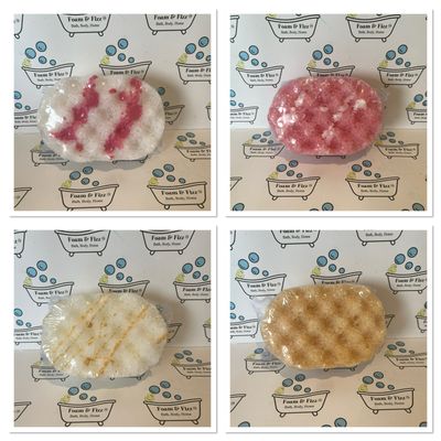 Mini Soap Infused Sponges