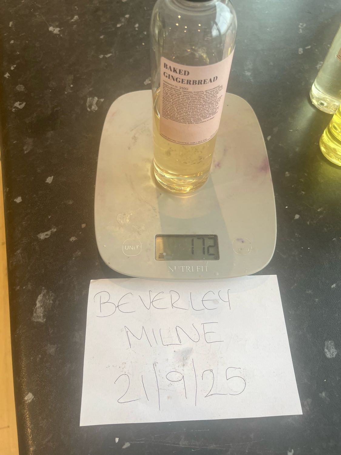 Fragrance Oil Baked Gingerbread