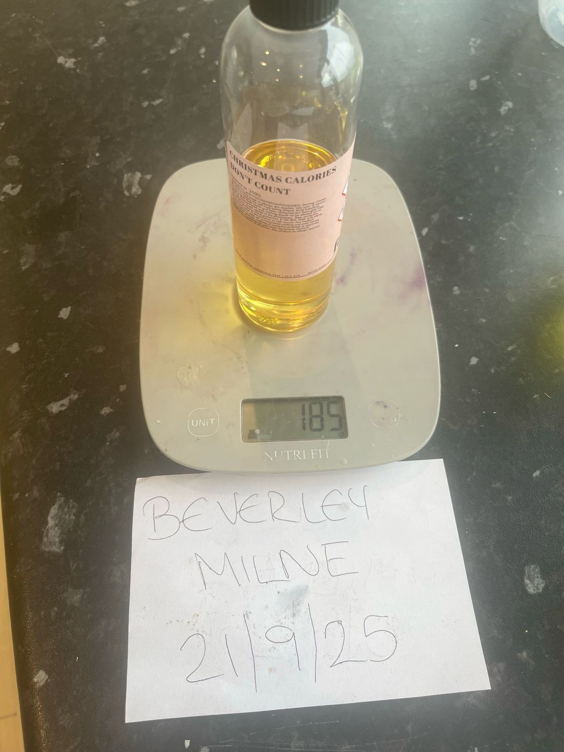 Fragrance Oil Christmas Calories Dont Count