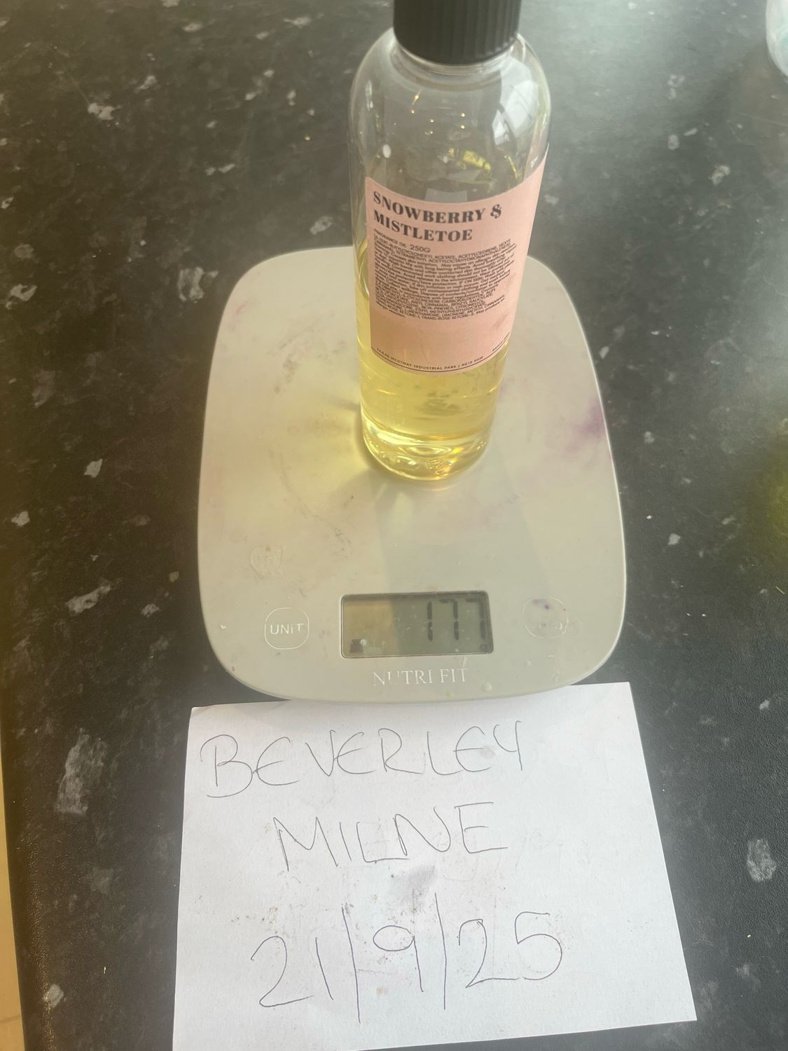 Fragrance Oil Snowberry &amp; Mistletoe